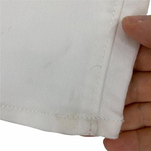 Women's Old Navy Jeans 9738 Sz 6 White Denim Super - Picture 3 of 10